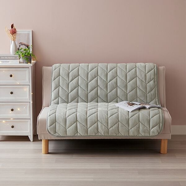 iellio（イエリオ）の「あったかふわふわボリュームソファカバー＜吸湿発熱・フランネル素材＞（ソファーカバー）」｜詳細画像