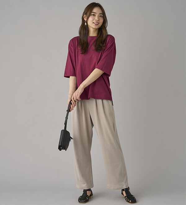 BELLUNA（ベルーナ）の「【ジェラートポンチ】イージーパンツ（その他パンツ）」｜詳細画像