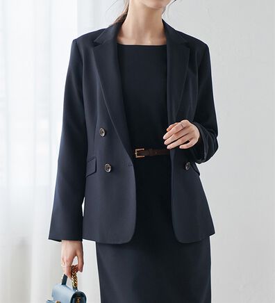 RANAN（ラナン）の「洗える！ダブルブレストジャケット（テーラードジャケット）」