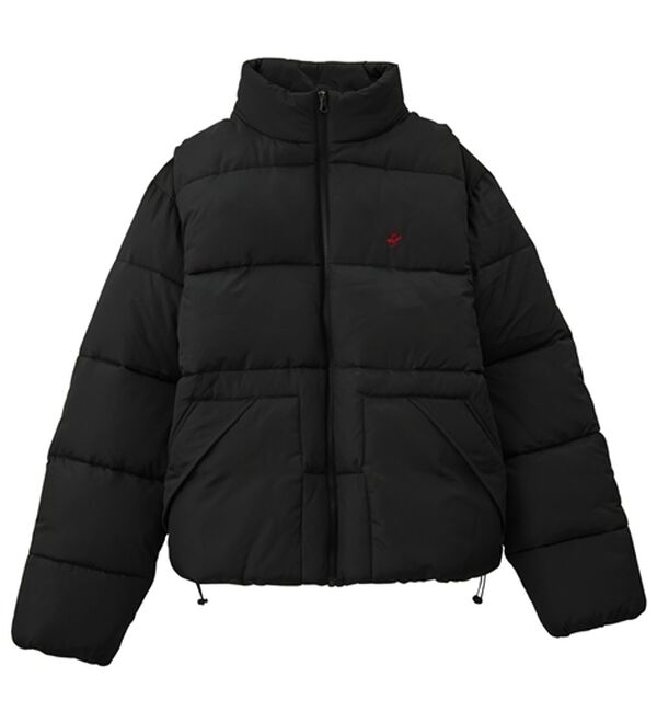 Viola e Viola（ヴィオラ エ ヴィオラ）の「【ビバリーヒルズポロクラブ】男女兼用フェイクダウンコート（ハーフコート）」｜詳細画像