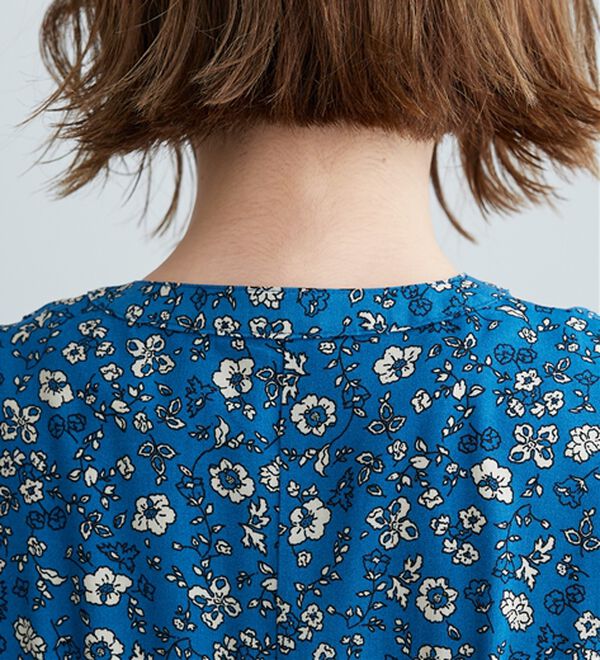 BELLUNA（ベルーナ）の「【接触冷感】レーヨン素材ウエストタック使いワンピース（その他ワンピース）」｜詳細画像