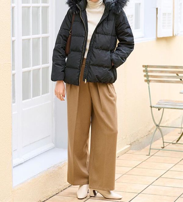 RANAN（ラナン）の「リアルファー付ダウンショートコート（ショートコート）」｜詳細画像