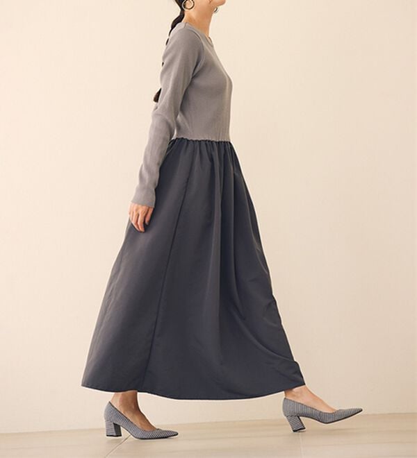 RANAN（ラナン）の「ニットドッキングワンピース（ドッキングワンピース）」｜詳細画像