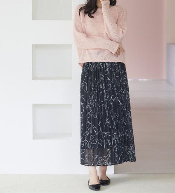 RANAN（ラナン）の「プリーツロングスカート（ロングスカート）」｜詳細画像