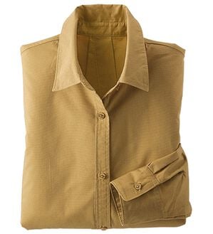 BELLUNA（ベルーナ）の「＜ＳＯＬＯＴＥＸ（Ｒ）＞ストレッチビッグシャツ（シャツ）」｜キャメル