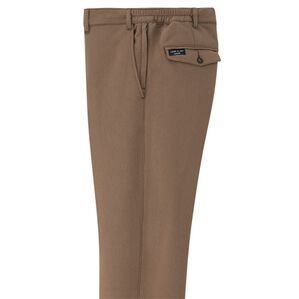 「≪ＴＶ限定★≫＜コムルヴァン・オム＞お父さんの裏シャギー７得パンツ（メンズフルレングスパンツ）」｜ブラウン