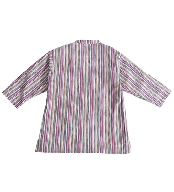 「ざっくり木綿のゆったりリラックスシャツ（メンズシャツ）」｜詳細画像