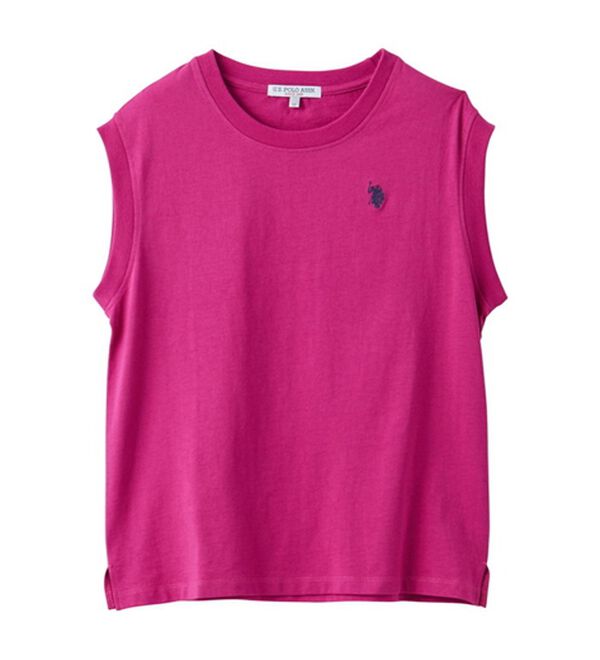 GeeRA（ジーラ）の「【Ｕ．Ｓ．　ＰＯＬＯ　ＡＳＳＮ．】ノースリＴシャツ（タンクトップ・キャミソール）」｜詳細画像