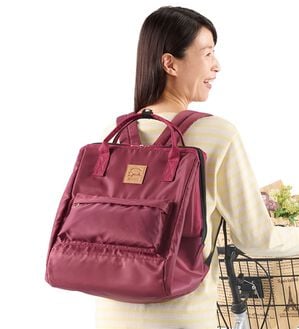 「レジでも楽なお買物リュック（リュック）」｜ワイン