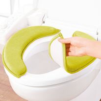 「抗菌防臭ふっくら便座シート（便座カバー）」
