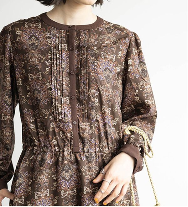 大人プリントロングワンピース - ベルーナ【公式】