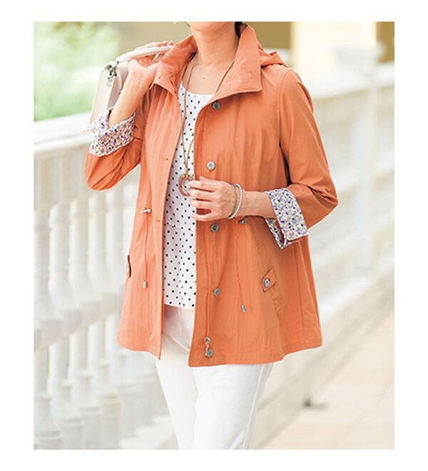 ルフラン（ルフラン）の「かる～い着心地ワッシャージャケット（その他ジャケット）」｜詳細画像