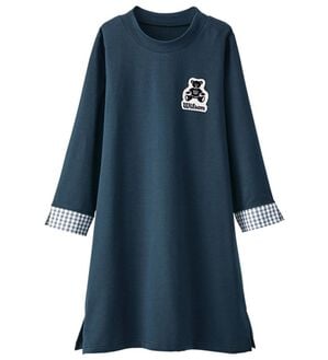 BELLUNA（ベルーナ）の「＜Ｗｉｌｓｏｎ＞ギンガム使いチュニック（チュニック）」｜ネイビー