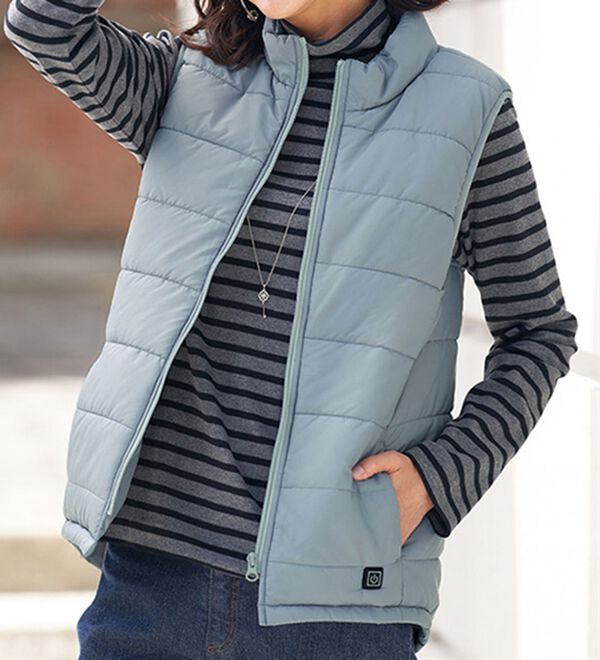 BELLUNA（ベルーナ）の「すぐにあったかヒーター付ベスト（ベスト）」｜詳細画像