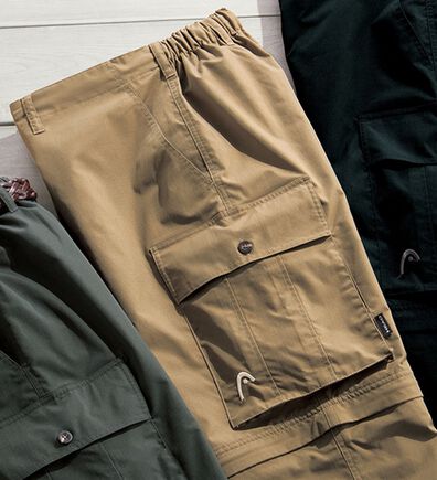 「＜ヘッド＞まさに画期的２ウェイカーゴパンツ（メンズフルレングスパンツ）」