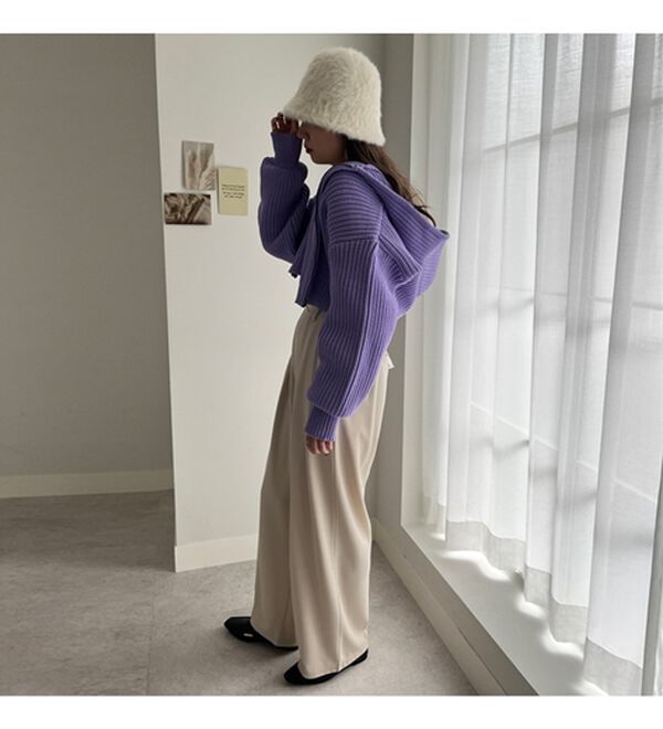 GeeRA（ジーラ）の「シャギーチューリップハット（帽子）」｜詳細画像