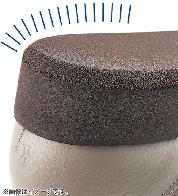 ルフラン（ルフラン）の「メディフィット５Ｅ甲ゴムシューズ（スリッポン）」｜詳細画像