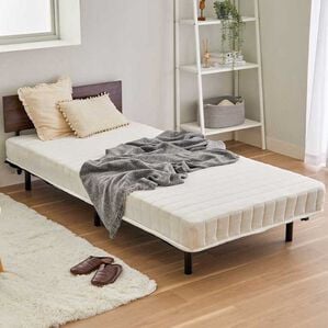 iellio（イエリオ）の「脚付マットレスベッド＜ヘッドボード付＞（ベッド）」｜詳細画像