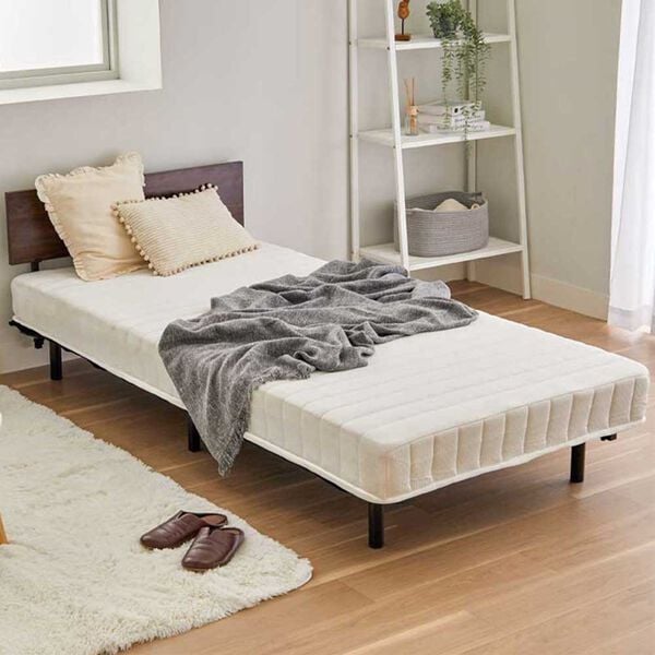 iellio（イエリオ）の「脚付マットレスベッド＜ヘッドボード付＞（ベッド）」｜詳細画像