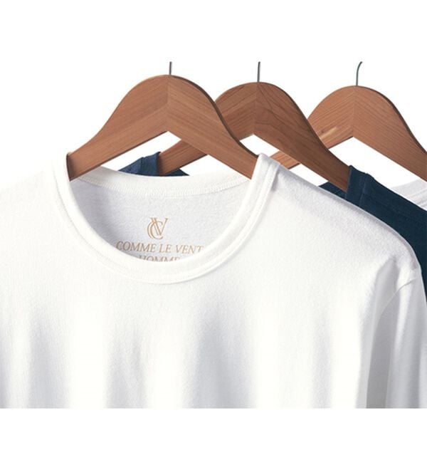 「【７枚組】＜コムルヴァン・オム＞高品質なサスティナブル綿１００％インナー（メンズ肌着・インナーウェア）」｜詳細画像