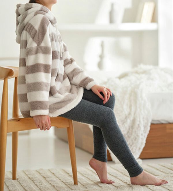 YU'NOW（ユナウ）の「＜ウチコレ＞ナイトレギンス（肌着・インナーウェア）」｜詳細画像