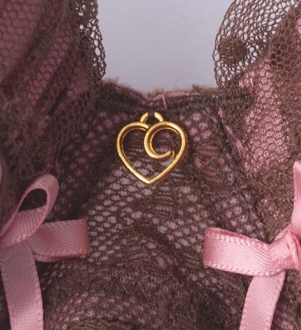 YU'NOW（ユナウ）の「ぷるるん谷間のノンワイヤーブラ＆ショーツ（ブラジャー＆ショーツセット）」｜詳細画像