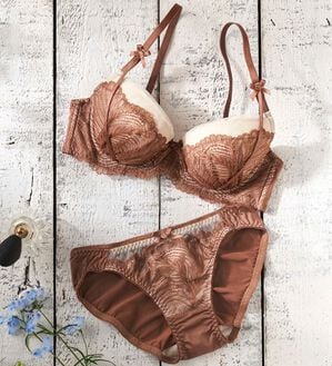 YU'NOW（ユナウ）の「プチプラブラ＆ショーツセット（ブラジャー＆ショーツセット）」｜詳細画像