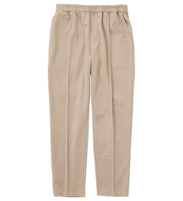 REMEN'S（リメンズ）の「【夏に嬉しい！４つの機能付】カットジョーゼットピンタックパンツ（メンズフルレングスパンツ）」｜グレージュ