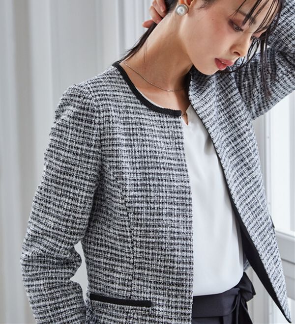 RANAN（ラナン）の「【４点セット】洗える！選べるボトムスーツセット（パンツスーツ）」｜詳細画像