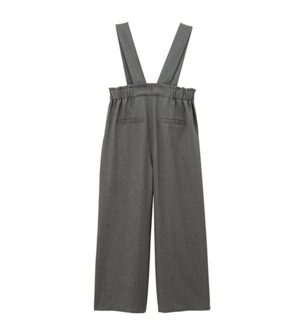 GeeRA（ジーラ）の「フロントジップハイウエストサロペット（オールインワン）」｜詳細画像