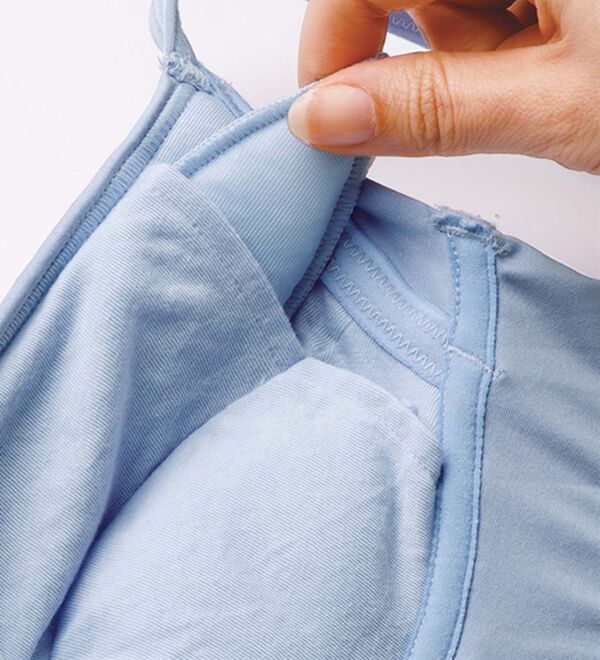 LAVIENNE（ラヴィエンヌ）の「【２色組】そげ胸さんのピタッとフィットブラ（ブラジャー）」｜詳細画像