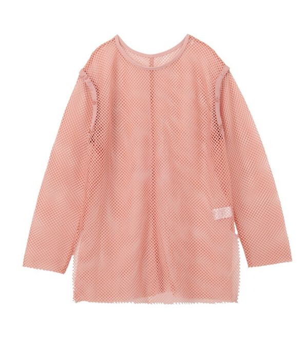 GeeRA（ジーラ）の「メッシュ素材２ＷＡＹプルオーバー（カットソー）」｜詳細画像