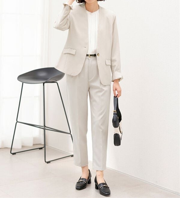 GeeRA（ジーラ）の「洗える！ストレッチカセットスーツ（その他ワンピース）」｜詳細画像