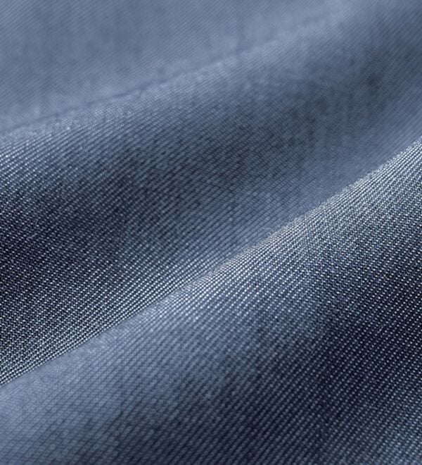 VINNO（ヴィノ）の「テンセル（ＴＭ）デニムスタンド衿ブラウス（ブラウス）」｜詳細画像