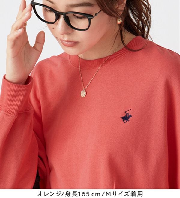 Viola e Viola（ヴィオラ エ ヴィオラ）の「【ビバリーヒルズポロクラブ】コクーンシルエットスウェット（カットソー）」｜詳細画像