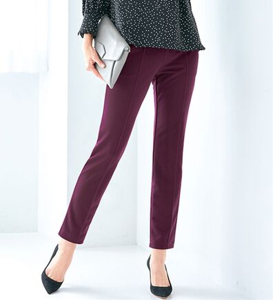 VINNO（ヴィノ）の「＜日本製＞カイロポケット付・蓄熱ストレッチパンツ（フルレングスパンツ）」