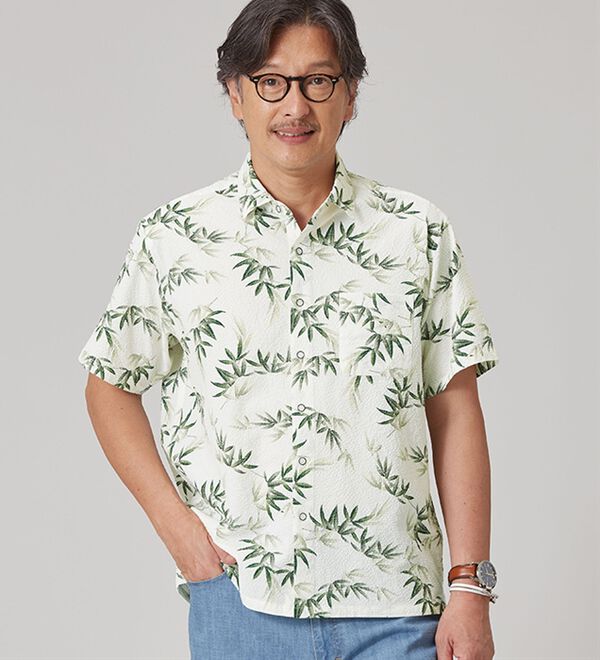 「さらっと爽快！快適和柄シャツ（メンズシャツ）」｜詳細画像