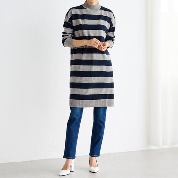 RANAN（ラナン）の「カシミヤタッチニットワンピース（ニットワンピース）」｜詳細画像