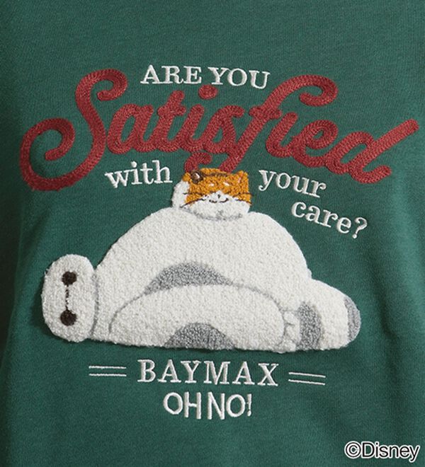 BELLUNA（ベルーナ）の「＜Ｄｉｓｎｅｙ＞【ベイマックス】さがら刺しゅう裏毛トレーナー（カットソー）」｜詳細画像