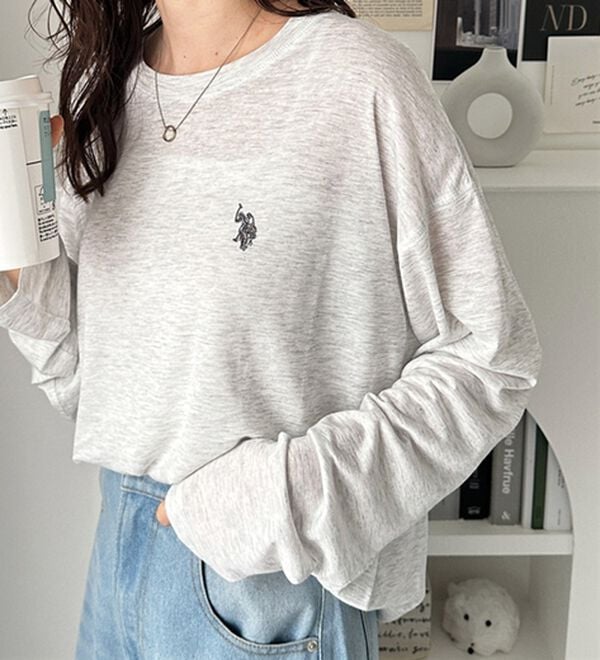 GeeRA（ジーラ）の「【Ｕ．Ｓ．ＰＯＬＯ　ＡＳＳＮ．】スラブシアーロンＴ（Tシャツ）」｜詳細画像