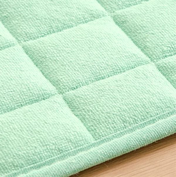 iellio（イエリオ）の「肌触りやわらか！綿１００％タオル地ラグ＜洗濯機で洗える・コットン・カーペット・オールシーズン・裏面滑り止め加工＞（ラグ）」｜詳細画像