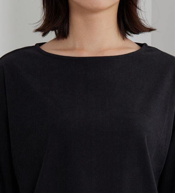 BELLUNA（ベルーナ）の「ふんわりコーデュロイ素材プルオーバー（カットソー）」｜詳細画像