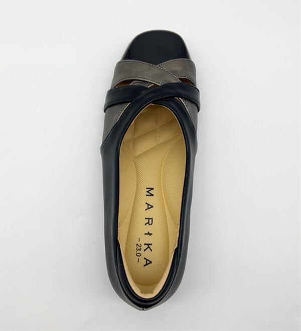 BELLUNA（ベルーナ）の「５Ｅクロスデザイン配色パンプス（パンプス）」｜詳細画像