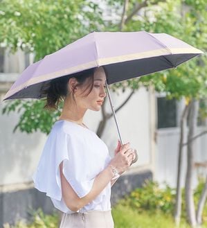 「サンブロックラボ　遮夏（しゃなつ）クール晴雨兼用傘（レイングッズ）」｜ラベンダー