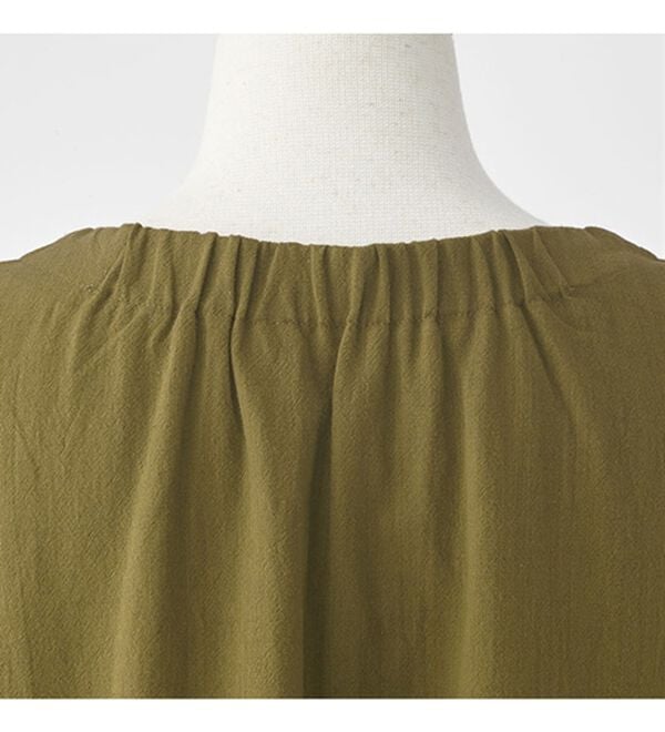 BELLUNA（ベルーナ）の「ゆるっとナチュラル　タック使いチュニック（チュニックワンピース）」｜詳細画像