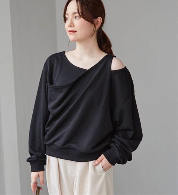 RANAN（ラナン）の「レイヤードデザインスウェット（トレーナー・スウェット）」｜詳細画像