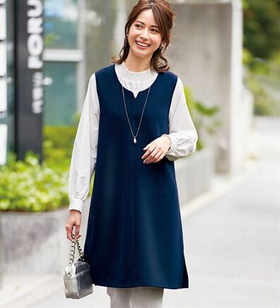 BELLUNA（ベルーナ）の「コーデ済み！お洒落ジャンパースカート（ジャンパースカート）」