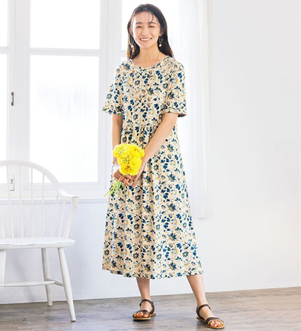 ルフラン（ルフラン）の「お出かけにも便利！選べるロングワンピース（ロングワンピース）」｜詳細画像