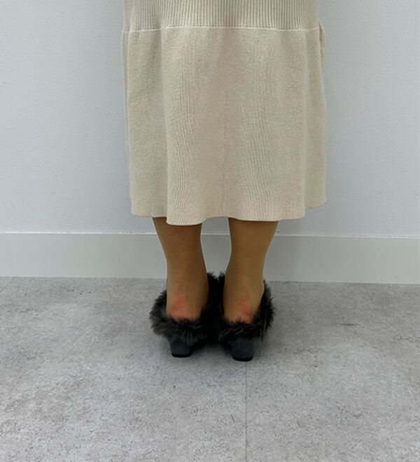 BELLUNA（ベルーナ）の「４Ｅキルティングファーミュール（フラットシューズ）」｜詳細画像