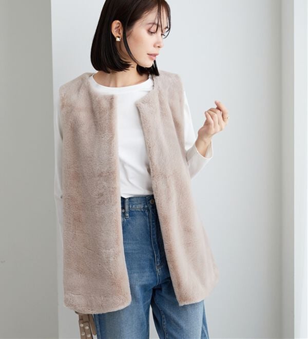 BELLUNA（ベルーナ）の「綿１００％大人顔サマ見えプルオーバー（カットソー）」｜詳細画像